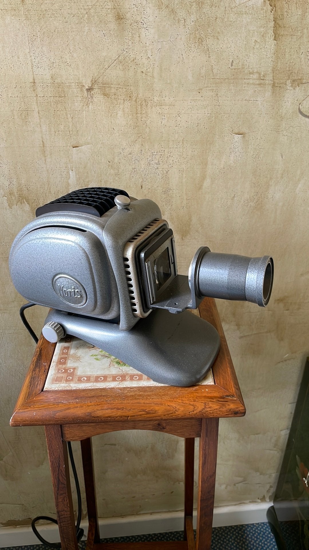 Noris Trumpf Diaprojector (Jaren 50/60) – Incl Noristar Lens, Ophalen of Verzenden, Gebruikt