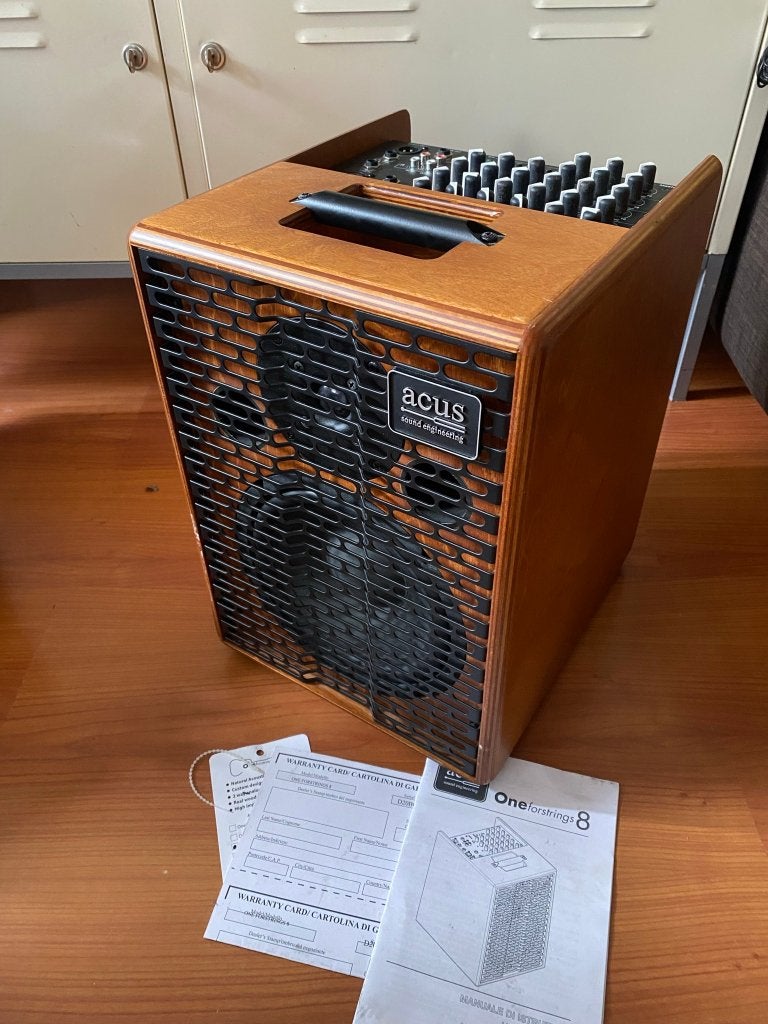 ACUS One for Strings 8 incl. flight case, Overige systemen, Zo goed als nieuw, 120 watt of meer, Ophalen