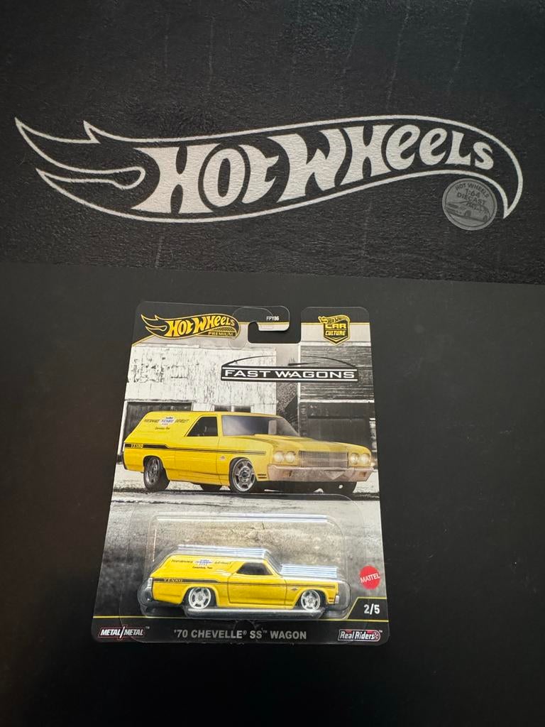 Hot Wheels '70 Chevelle SS Wagon - Fast Wagons, Ophalen of Verzenden, Nieuw, Auto