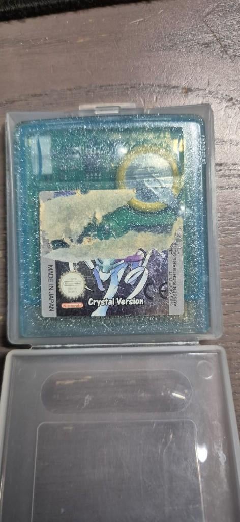 Pokemon Crystal Version Gane for Gameboy Color, Spelcomputers en Games, Gebruikt, 1 speler, Vanaf 3 jaar, Ophalen