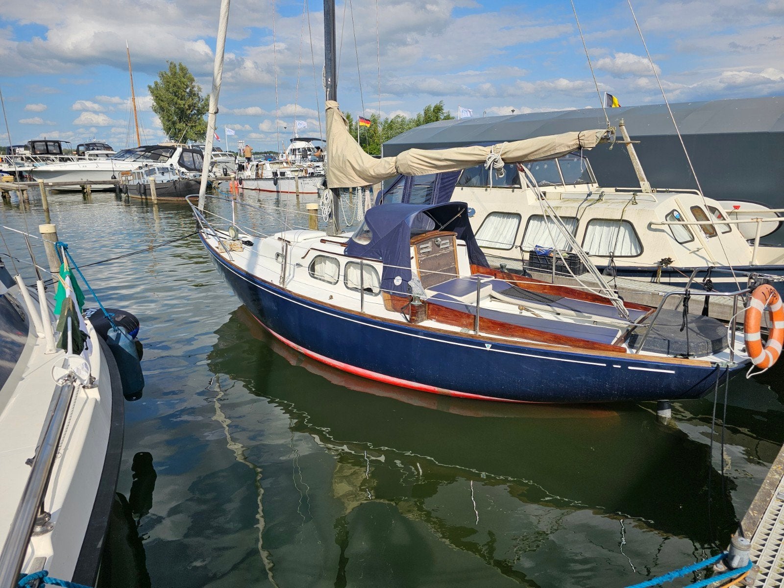 kajuitzeilboot, Ophalen, Gebruikt, 8 m, 2 m