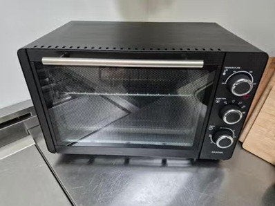 Blokker Mini-oven BL-94002 - 30 Liter met draaispit Zwart, Witgoed en Apparatuur, Ophalen, Minder dan 45 cm, Hete lucht, Mini-oven