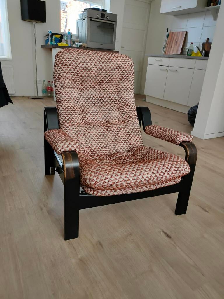 Fauteuil Göte Möbler, Huis en Inrichting, Fauteuils, Ophalen of Verzenden, Stof, 75 tot 100 cm, 75 tot 100 cm