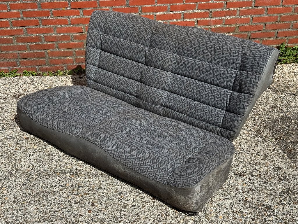 VW Polo 2 86C bank achterbank grijs steilheck coupe, Auto-onderdelen, Interieur en Bekleding, Ophalen, Gebruikt, Volkswagen