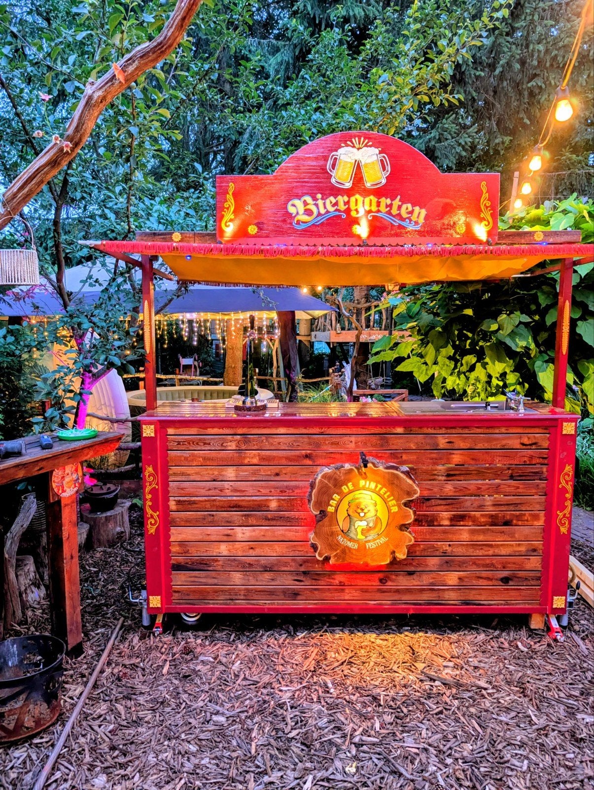 Oktoberfest, bar,  mobiele bar met tap, Ophalen of Verzenden, Overige