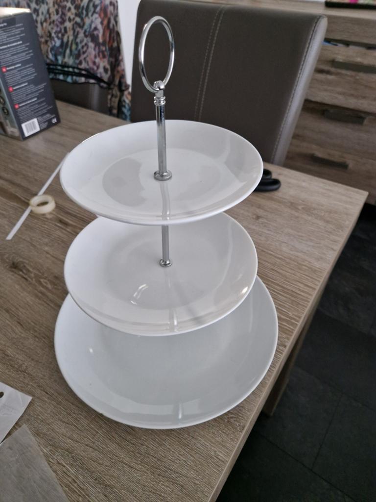Elegante 3-laags etagere - Perfect voor gebak en fruit, Ophalen