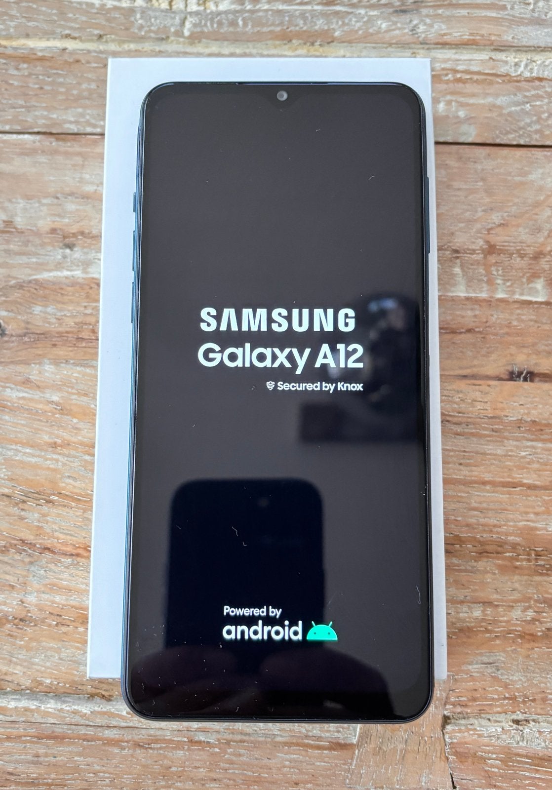 Samsung Galaxy A12 - Blauw, Telecommunicatie, Mobiele telefoons | Samsung, Blauw, Touchscreen, Ophalen of Verzenden, Zo goed als nieuw