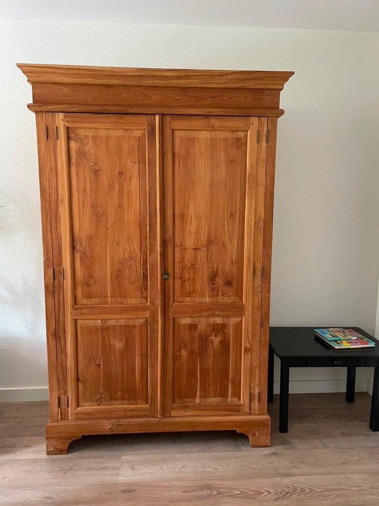 Teak kast, Huis en Inrichting, Kasten | Buffetkasten, Ophalen, Gebruikt, Teakhout, 150 tot 200 cm