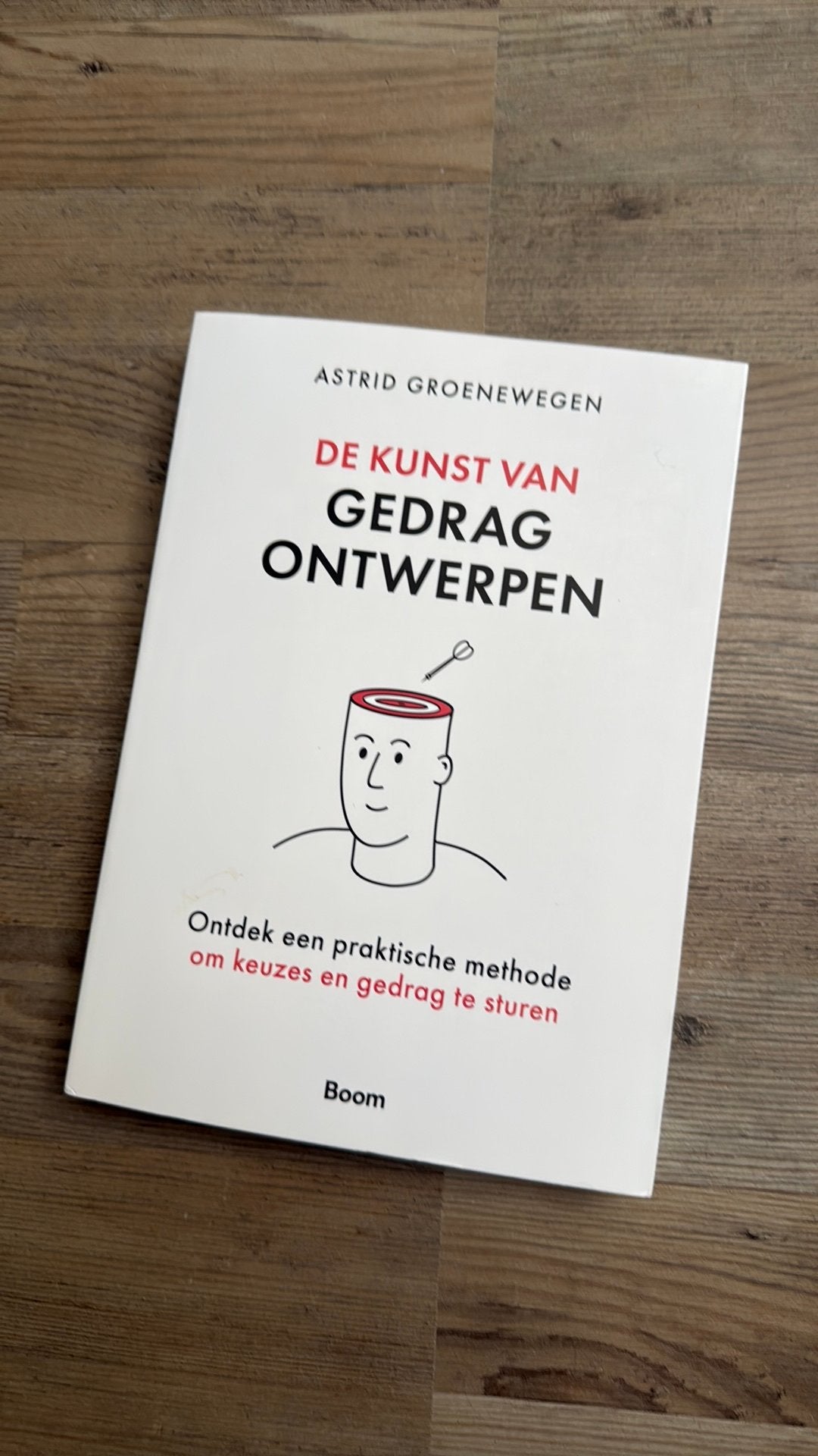 De kunst van gedrag ontwerpen | Astrid Groenewegen, Ophalen of Verzenden, Beta, Zo goed als nieuw, HBO