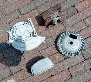 Carter 80 cc cilinder Citta Gilera, Ophalen of Verzenden, Gebruikt, Cilinder, Vespa Piaggio