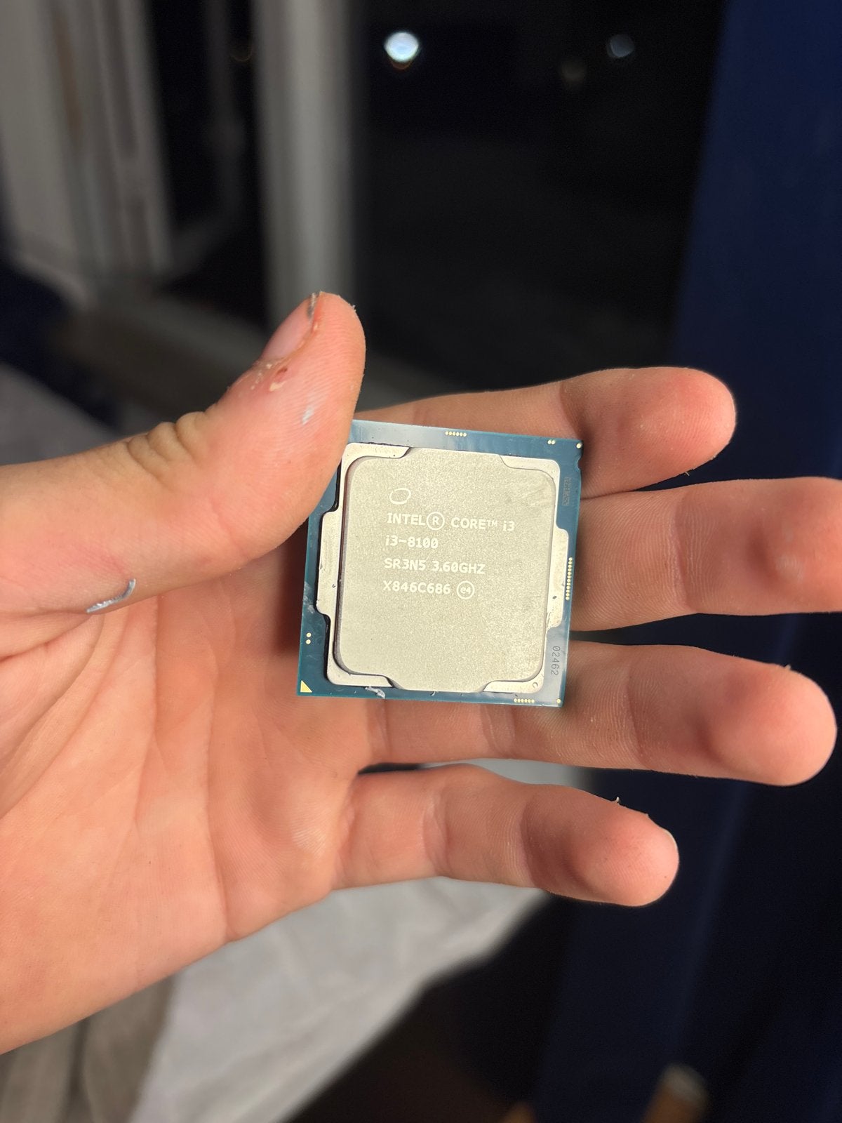 Intel Core i3-8100 Processor 3.60GHz, Computers en Software, Processors, Ophalen of Verzenden, Gebruikt, 4-core, 3 tot 4 Ghz
