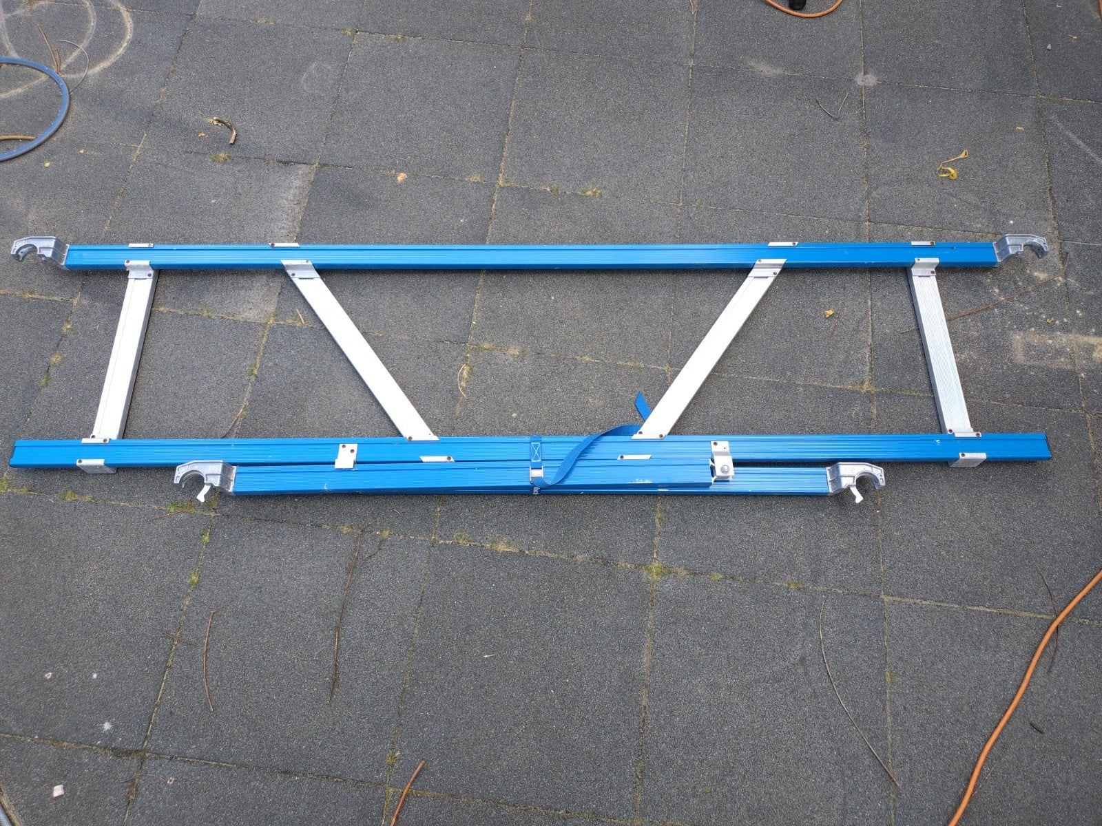 Veilig steiger opbouwen asc 3 stuks, Ophalen of Verzenden, Zo goed als nieuw, Rolsteiger of Kamersteiger, Minder dan 2 meter