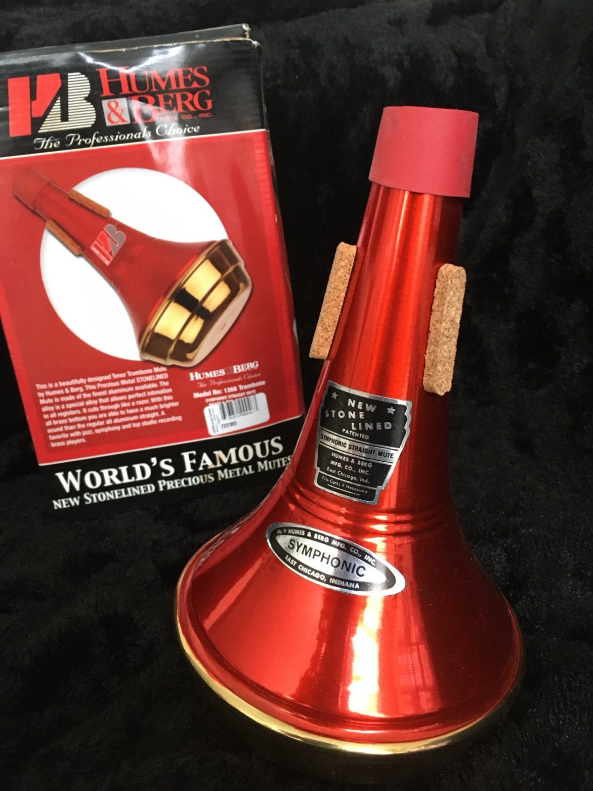 Humes & Berg Symphonic Straight Mute voor LB trombone, Verzenden, Nieuw, Overige typen