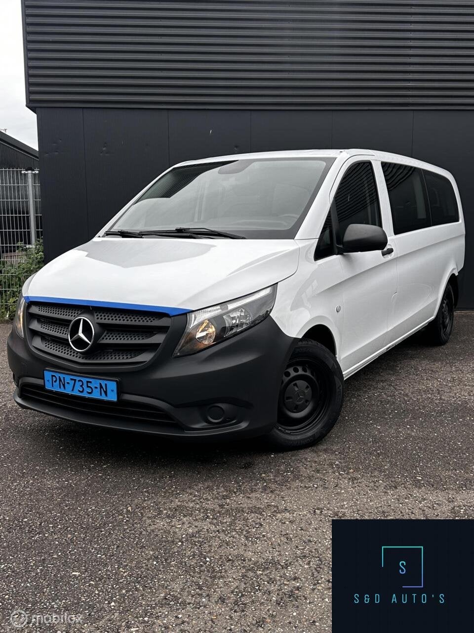 Mercedes Vito Tourer 109 BlueTEC Base Extra Lang / 9 Pax., Auto's, Voorwielaandrijving, Stof, Gebruikt, 255 €/maand