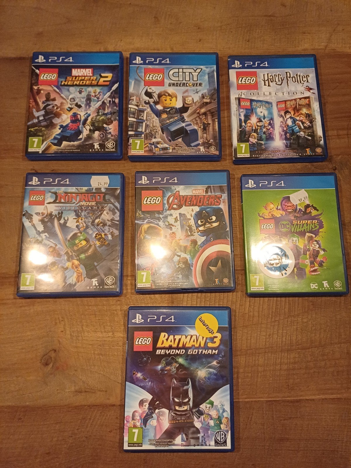 PS4 games spellen Marvel, Lego, Harry Potter, Batman ea, Avontuur en Actie, 2 spelers, Ophalen of Verzenden, Zo goed als nieuw