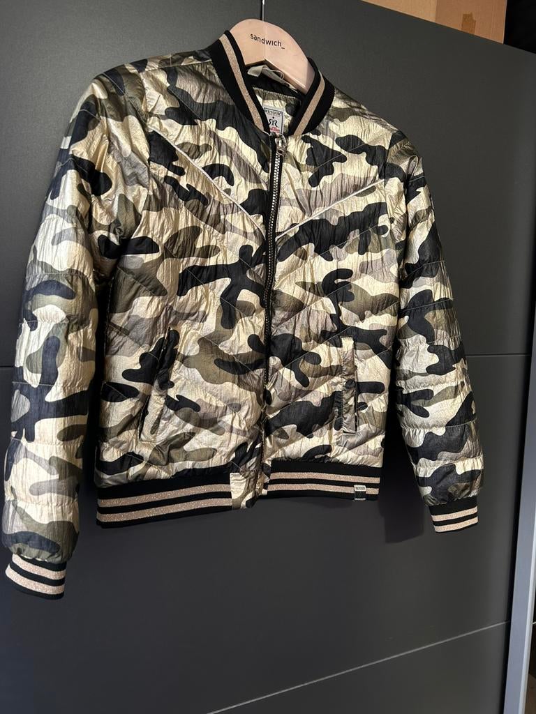 Retour meisjes bomber jas 158, Meisje, Ophalen of Verzenden, Zo goed als nieuw, Retour