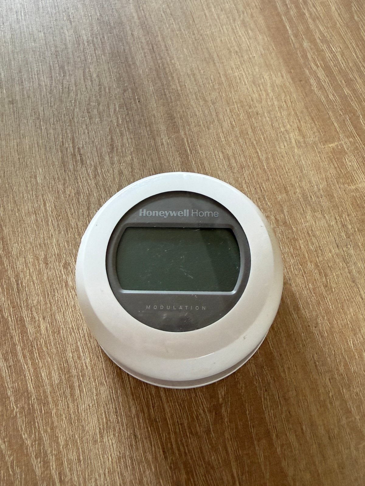 Honeywell Home T87M Round Modulatie kamertherm, Doe-het-zelf en Verbouw, Ophalen, Zo goed als nieuw