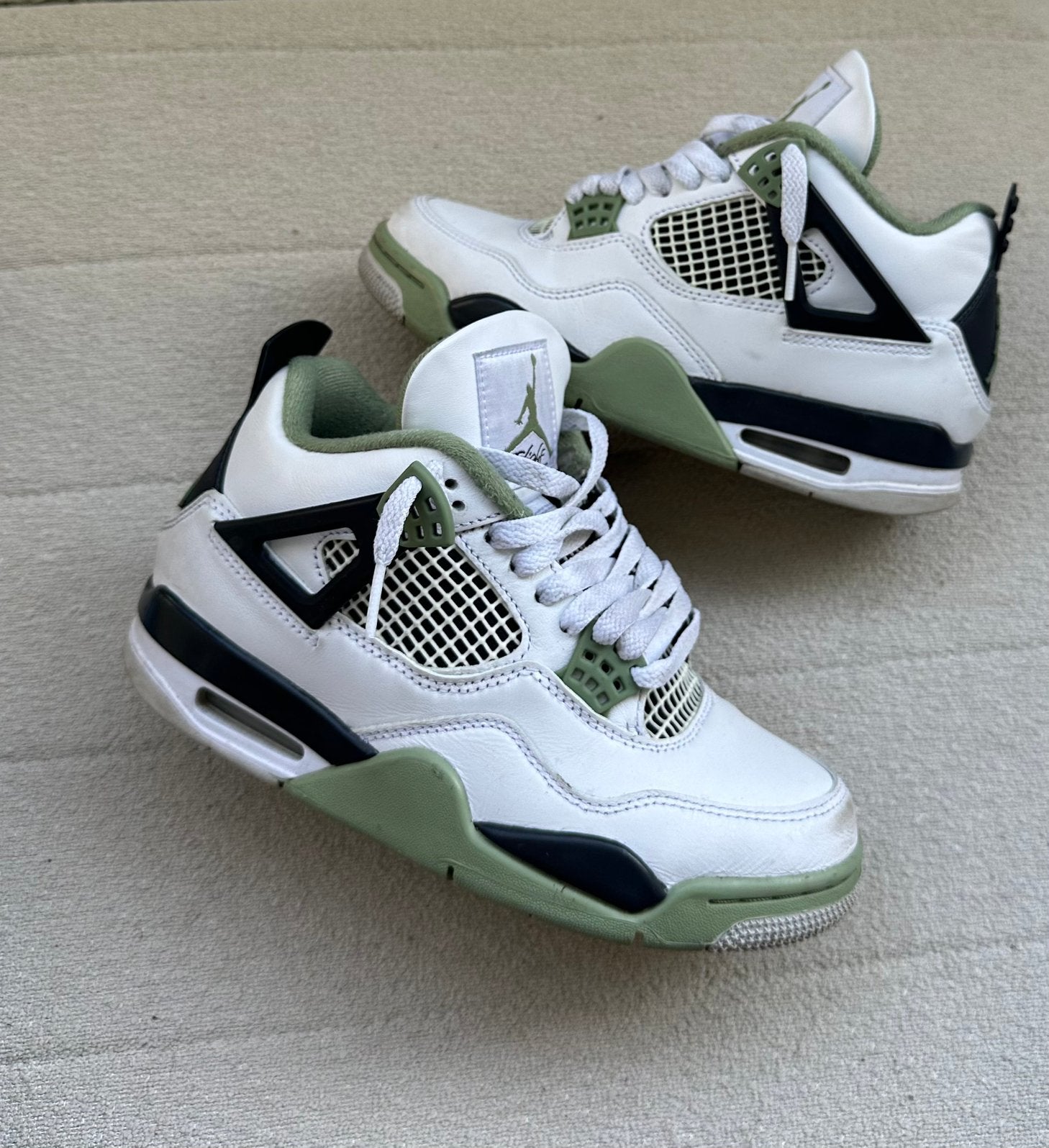 Air Jordan 4, Overige kleuren, Ophalen of Verzenden, Sneakers of Gympen, Gedragen