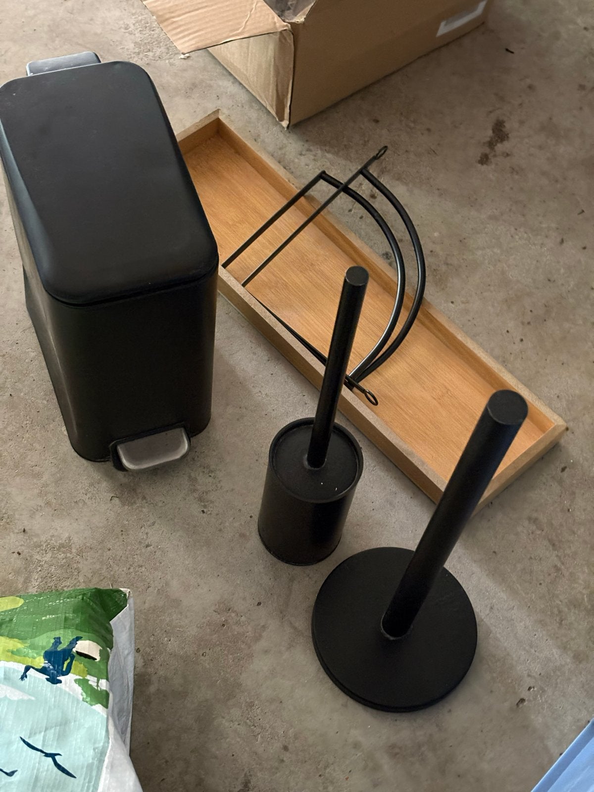 €5 Badkameraccessoires, Huis en Inrichting, Ophalen, Gebruikt, Zwart, Metaal
