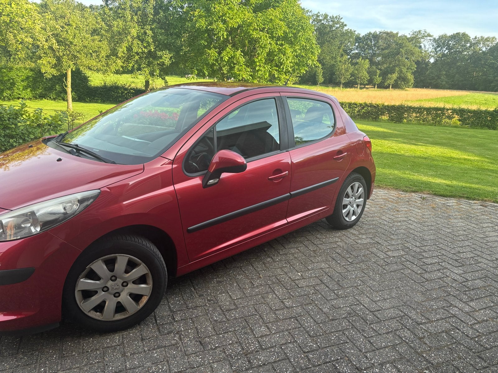 Peugeot 207 1.4 16V 5DRS 2007 Rood, Auto's, Peugeot, Particulier, Benzine, C, Hatchback, Handgeschakeld, Origineel Nederlands