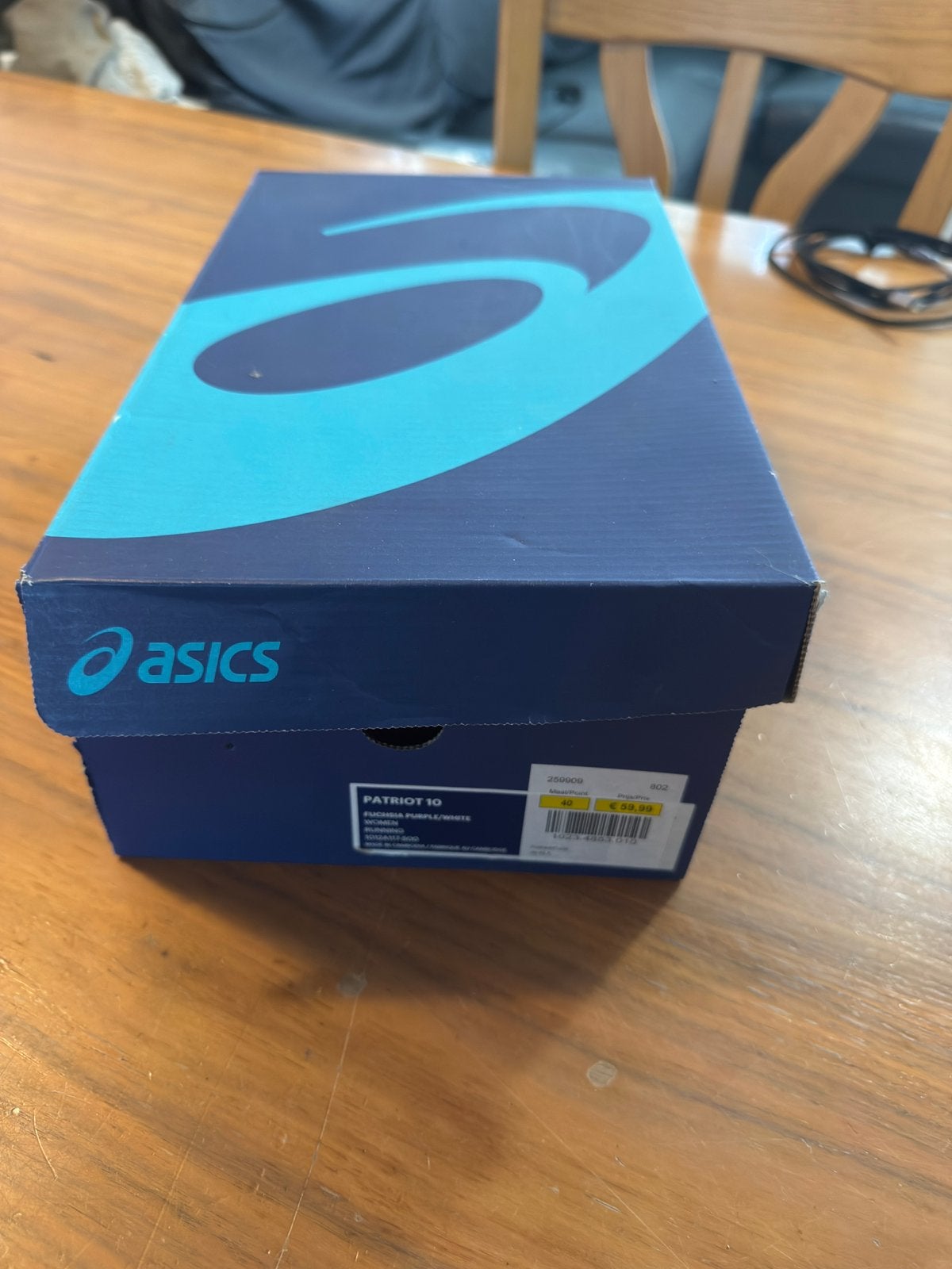 ASICS Patriot 10 hardloopschoenen dames - nieuw, maat 40, Ophalen of Verzenden, Nieuw, Roze, Sportschoenen