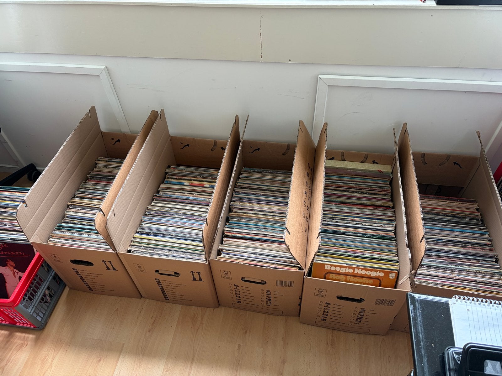 Grote collectie van ongeveer 800 LP's te koop, Ophalen, Gebruikt, 12 inch, LP