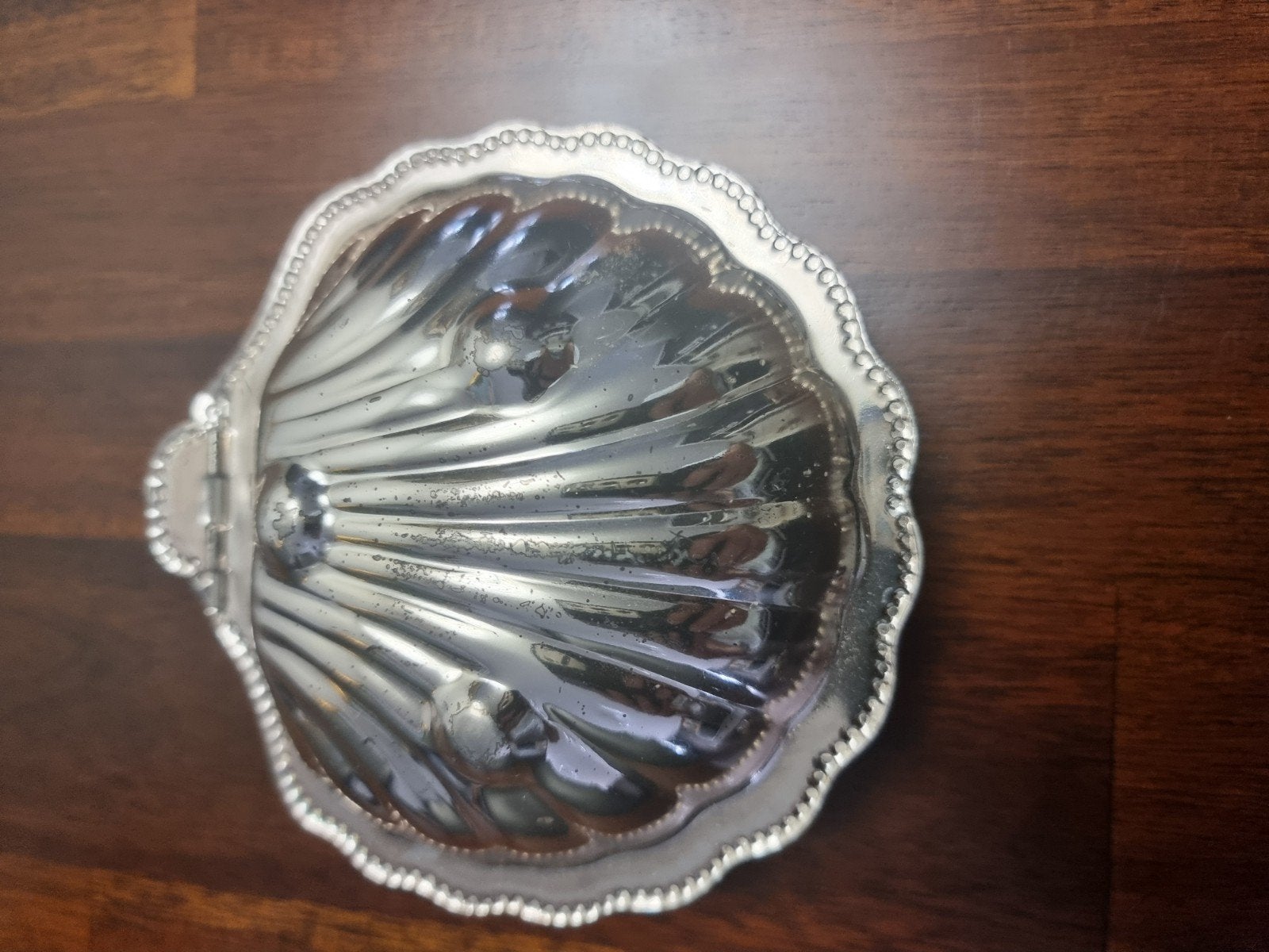 Vintage schelpvormig sieradendoosje, Antiek en Kunst, Ophalen