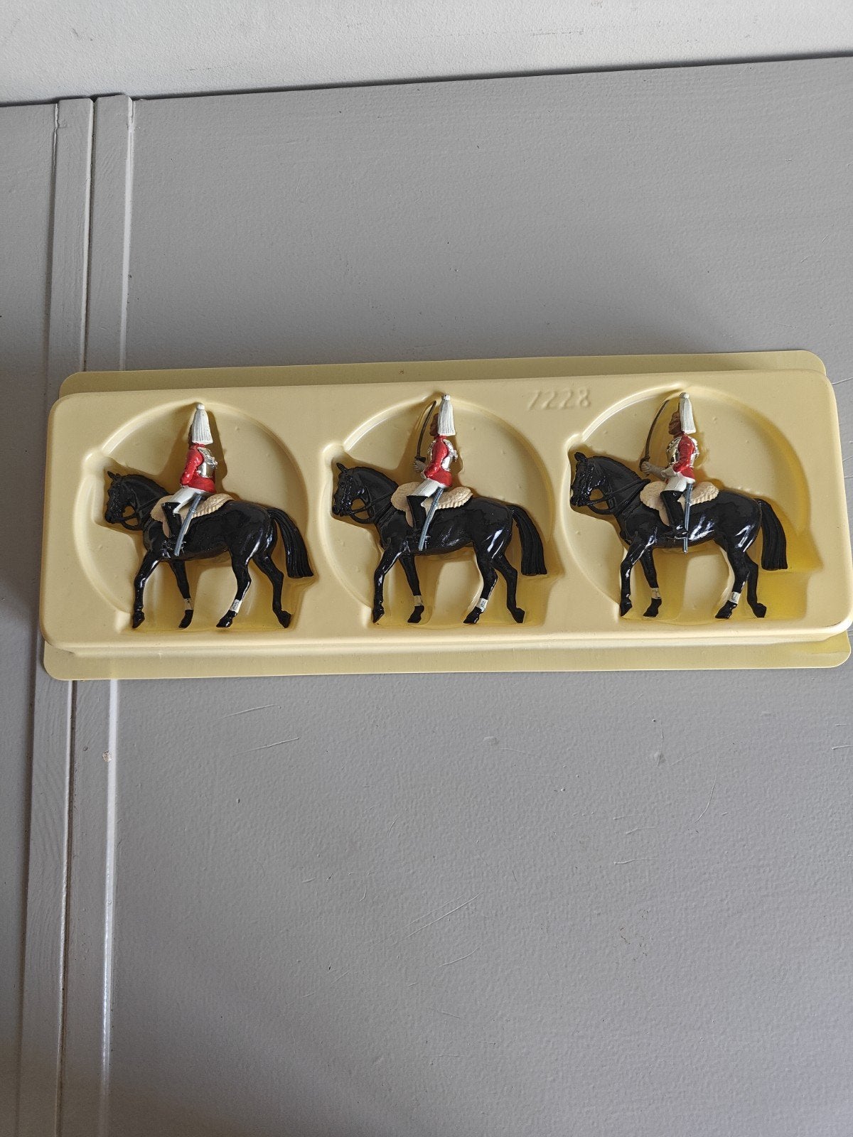 Britains 7228 Mounted Lifeguards - Metalen Figuren, Ophalen of Verzenden, Zo goed als nieuw