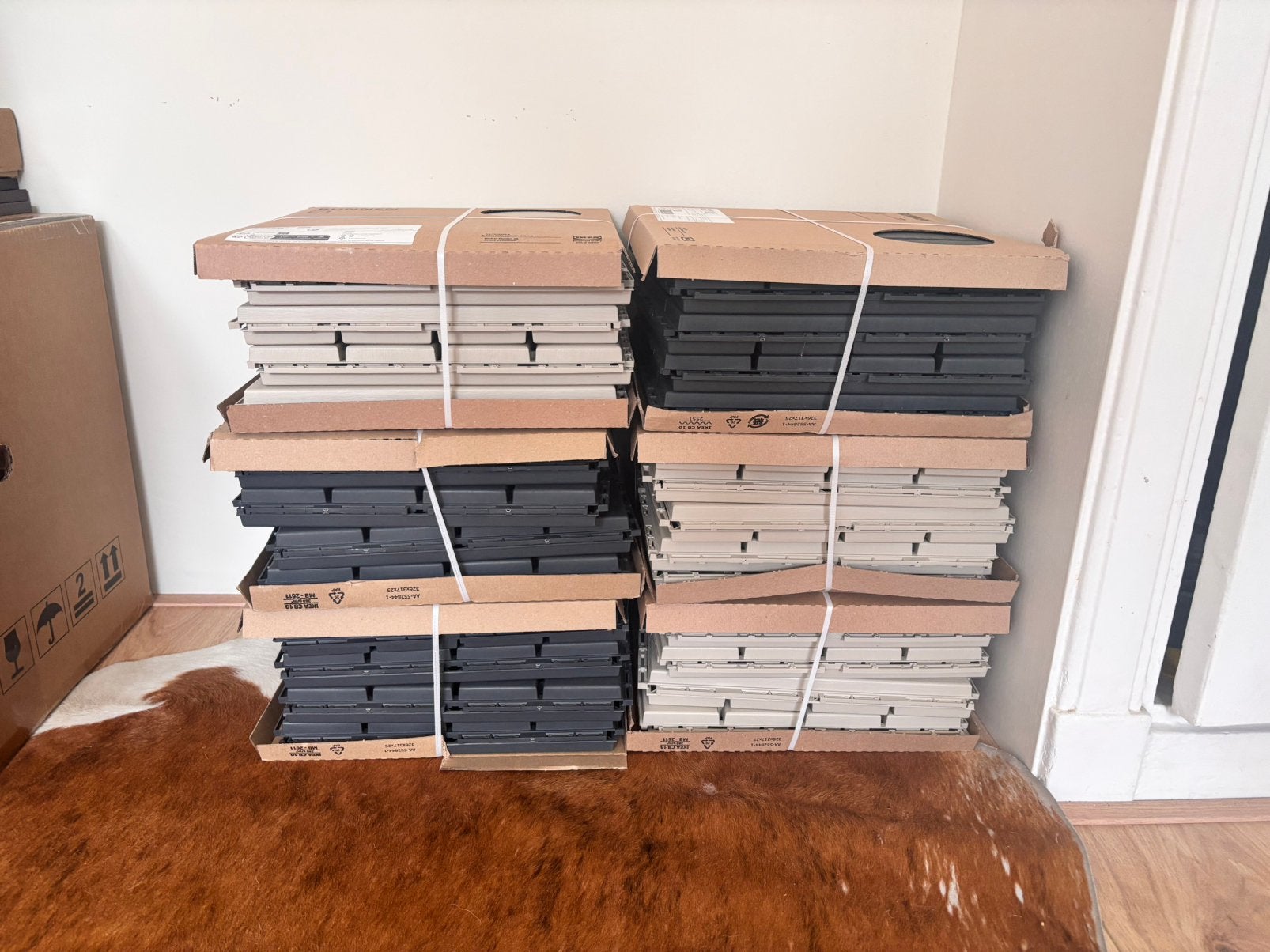 Floor decking for balcony, Doe-het-zelf en Verbouw, Plinten en Afwerking, Ophalen, Nieuw, Mdf, 200 tot 250 cm