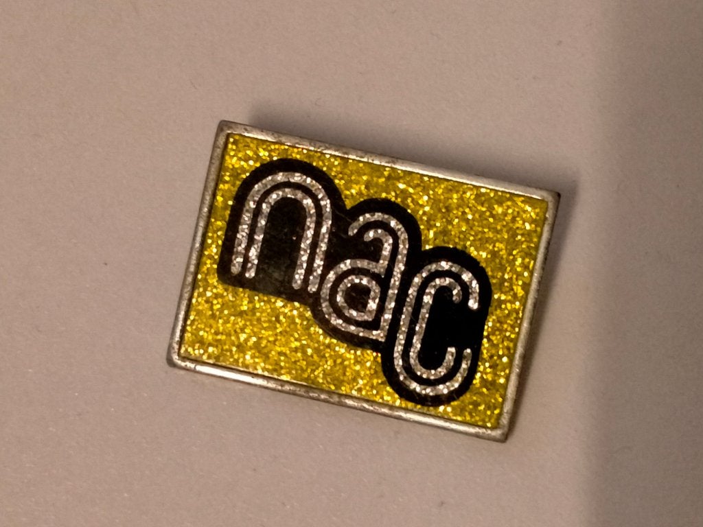 NAC Breda voetbal vintage badge speld RARE club logo, Verzamelen, Sportartikelen en Voetbal, Ophalen of Verzenden, Gebruikt, NAC Breda