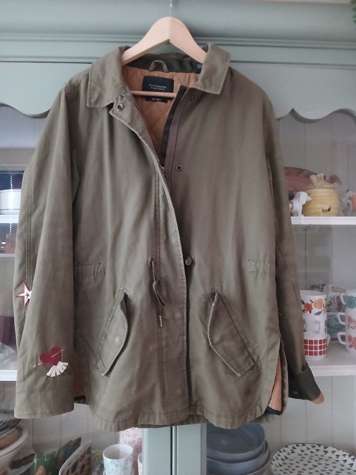Scotch en Soda jasje borduursels XL, Maat 46/48 (XL) of groter, Scotch & Soda, Ophalen of Verzenden, Gedragen