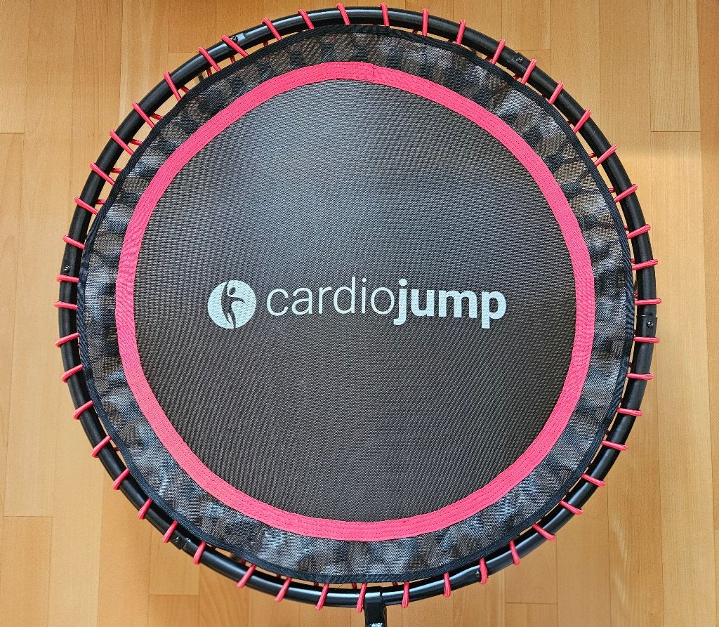 Te koop Cardiojump  fitness trampoline, Sport en Fitness, Ophalen, Benen, Overige typen, Zo goed als nieuw