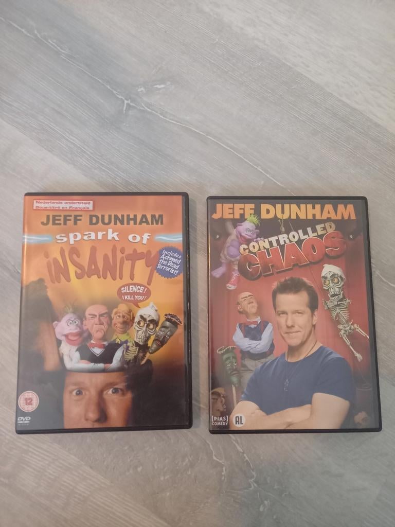 Jeff Dunham, 2 dvd's., Ophalen, Zo goed als nieuw, 1 bandje
