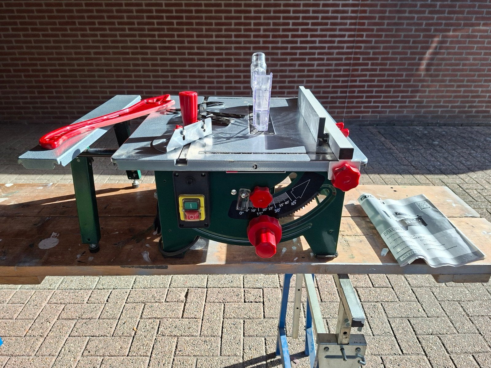 tafel zaagmachine., Ophalen, Zo goed als nieuw