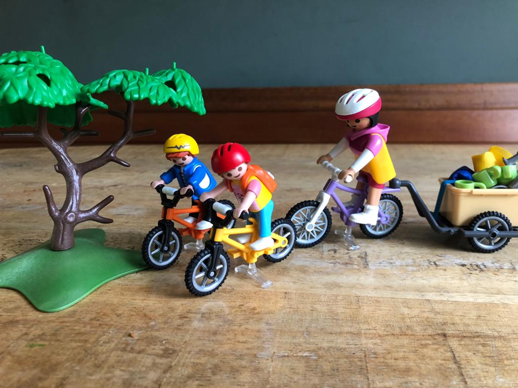🚲  Fietsvakantie - 6890 - PlaymoBeau, Kinderen en Baby's, Speelgoed | Playmobil, Ophalen of Verzenden, Zo goed als nieuw, Complete set