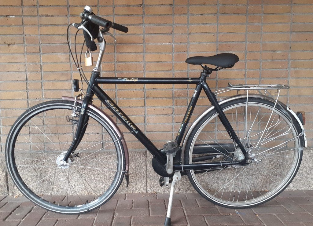 Herenfiets Gazelle in Den Haag,  28 inch, Fietsen en Brommers, Ophalen, Gebruikt, Versnellingen, 57 tot 61 cm