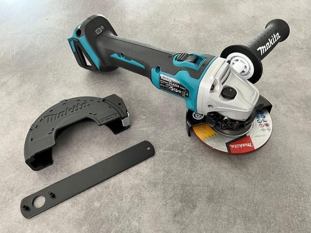 MAKITA 18V HAAKSE SLIJPER DGA504ZJ 125mm BRUSHLESS SLIJPTOL, Doe-het-zelf en Verbouw, Gereedschap | Slijpmachines, Ophalen of Verzenden