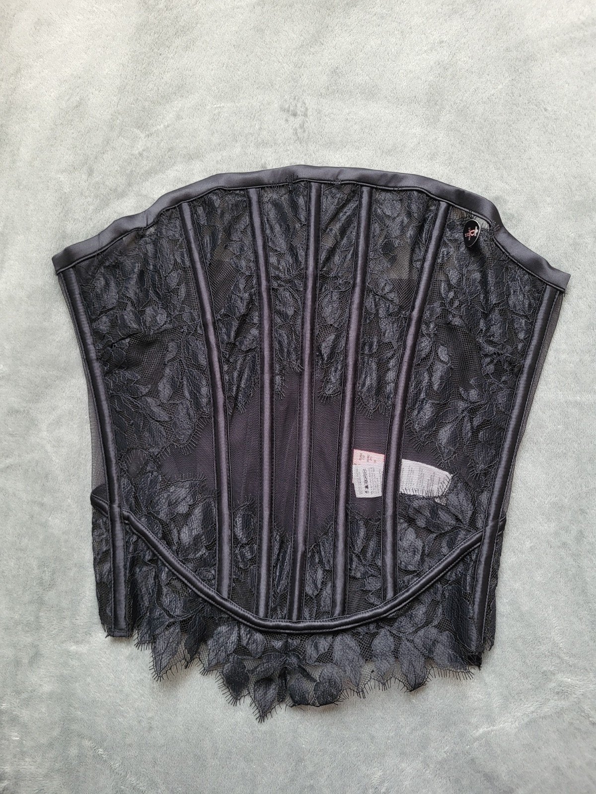 Hunkemöller corset top 75D nieuw, Hunkemöller, Verzenden, Zwart, Body of Korset