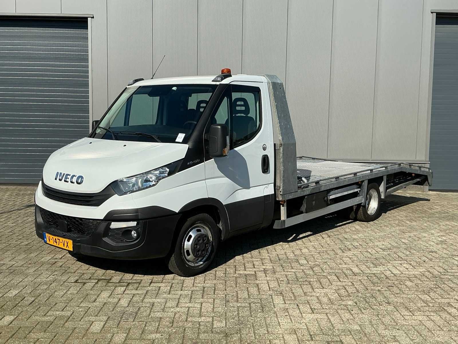 2019 Iveco 40C15 Oprijwagen, Auto's, Achterwielaandrijving, Gebruikt, Euro 6, Iveco