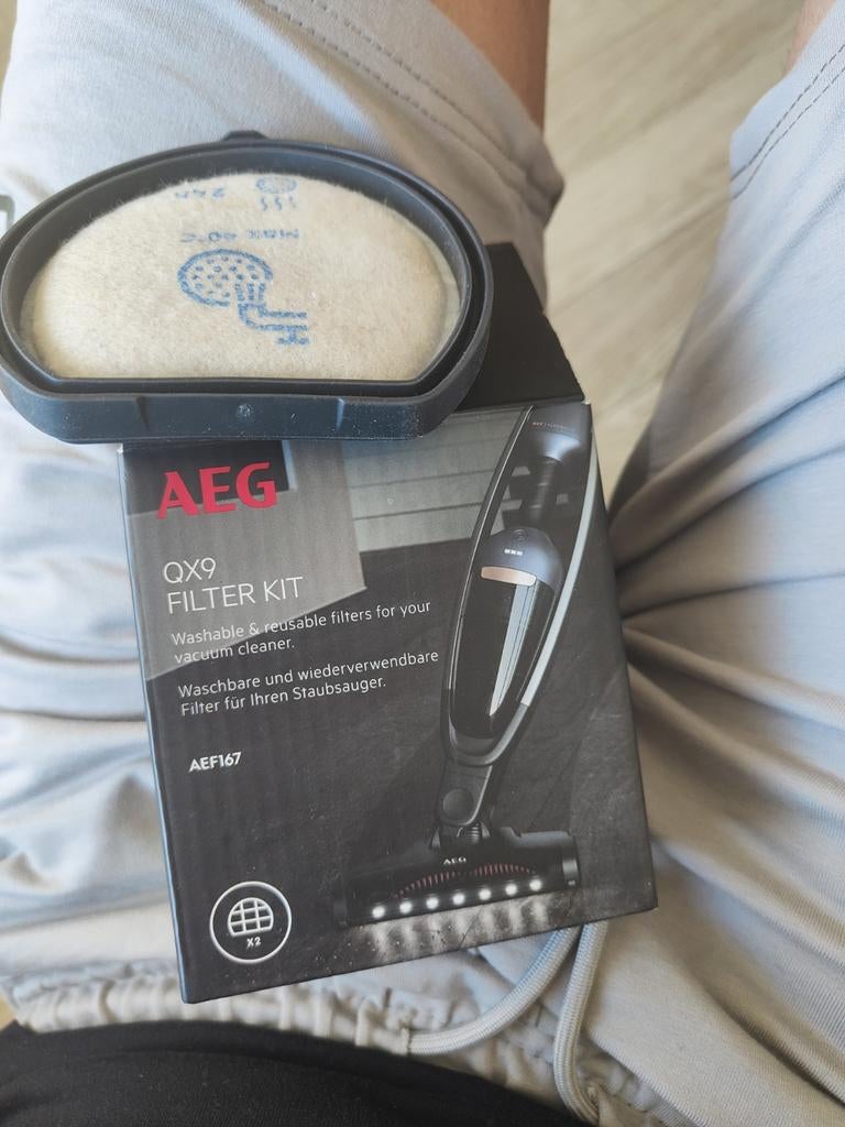 AEG QX9 Filter Kit (nieuw en licht gebruikt), Ophalen of Verzenden, Zo goed als nieuw