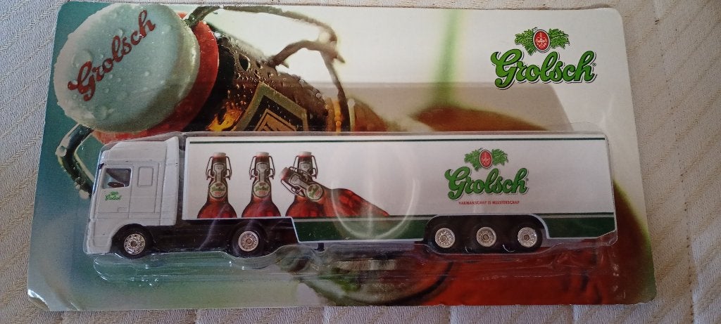 Grolsch Mini Vrachtwagen, Verzamelen, Biermerken, Ophalen, Nieuw, Overige typen, Grolsch