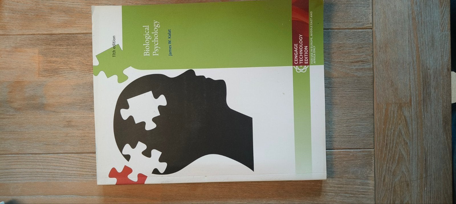 Biological Psychology - James W. Kalat (3rd edition), Zo goed als nieuw, Beta, James W. Kalat, HBO