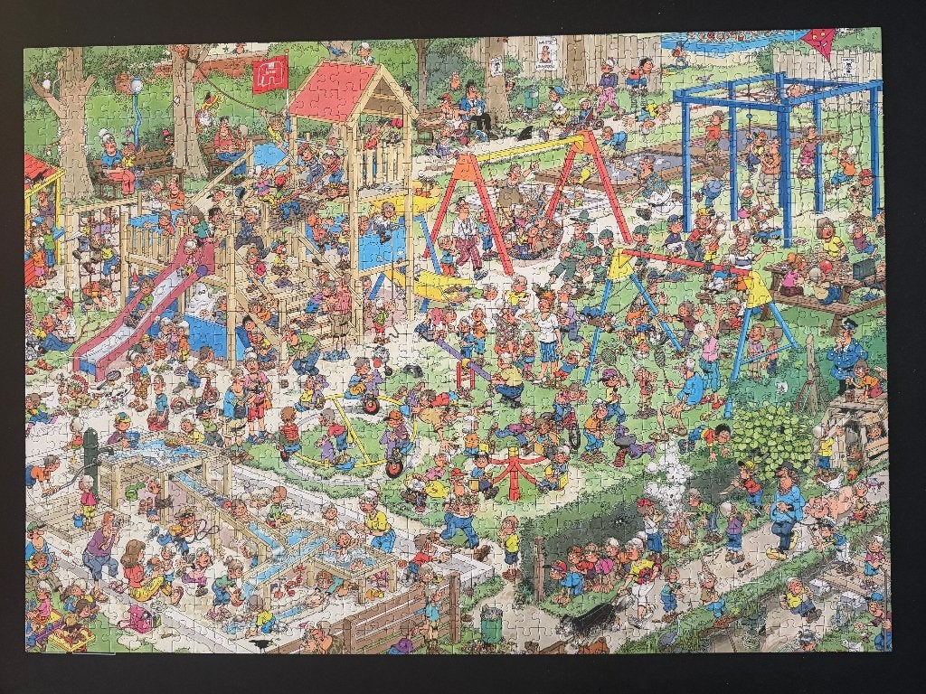 Leuke Jan van Haasteren puzzels te koop !!, Ophalen of Verzenden, 500 t/m 1500 stukjes, Zo goed als nieuw, Legpuzzel