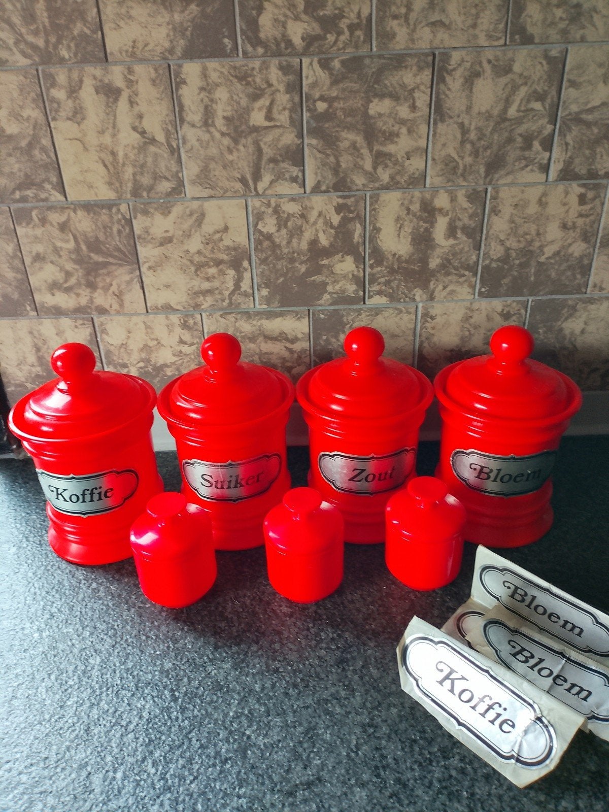 Vintage emsa voorraad potten, Ophalen of Verzenden, Huis en Inrichting