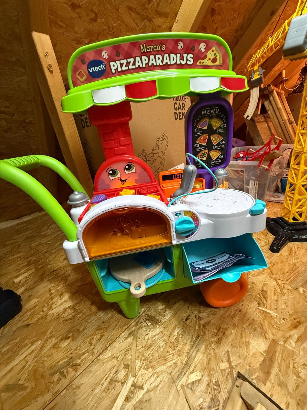VTech Marco's Pizzaparadijs Speelset, Kinderen en Baby's, Ophalen, Zo goed als nieuw, Jongen of Meisje