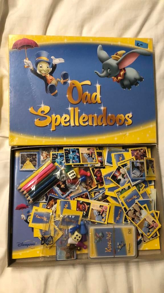 disney spellendoos, Vijf spelers of meer, Ophalen of Verzenden, Zo goed als nieuw, Oad