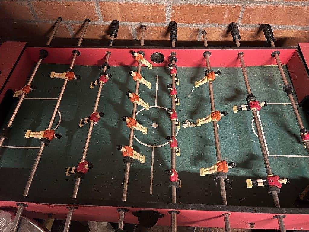 Voetbaltafel, Ophalen, Gebruikt