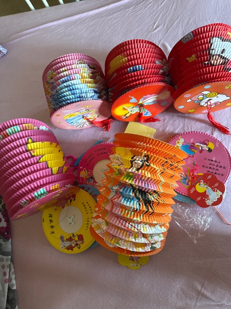 Diverse papieren lampionnen voor feestjes, Ophalen of Verzenden, Nieuw, Versiering, Verjaardag