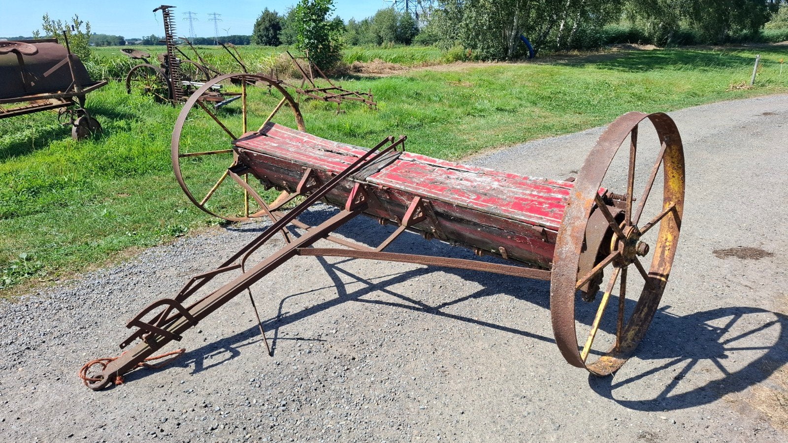 Forza zaaimachine landbouwwerktuig paard oldtimer, Antiek en Kunst, Antiek | Gereedschap en Instrumenten, Ophalen
