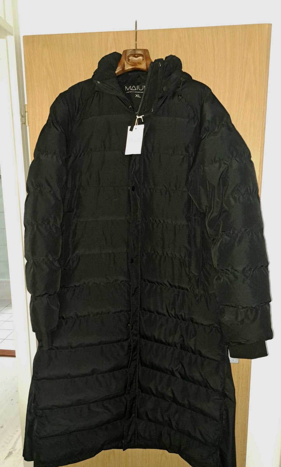 MAIUM JAS XL, MAIUM PUFFER JAS XL, MAIUM REGENJAS XL, Zwart, Maat 46/48 (XL) of groter, Ophalen of Verzenden, Zo goed als nieuw